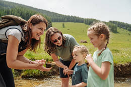 guided tour of the park on the Teichalm