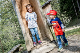 Children playing in the playground