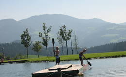 Island in the Passail leisure center