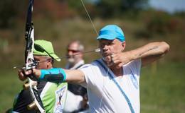 Archery in the nature park