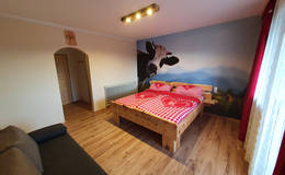 Bedroom in the Brenner vacation home