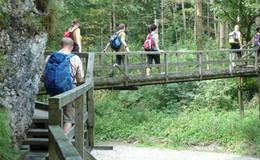 Raabklamm footbridge