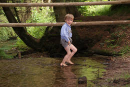 Water at the Wenigzell barefoot path