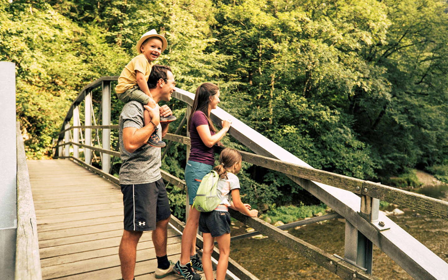 Hiking in the Raabklamm gorge