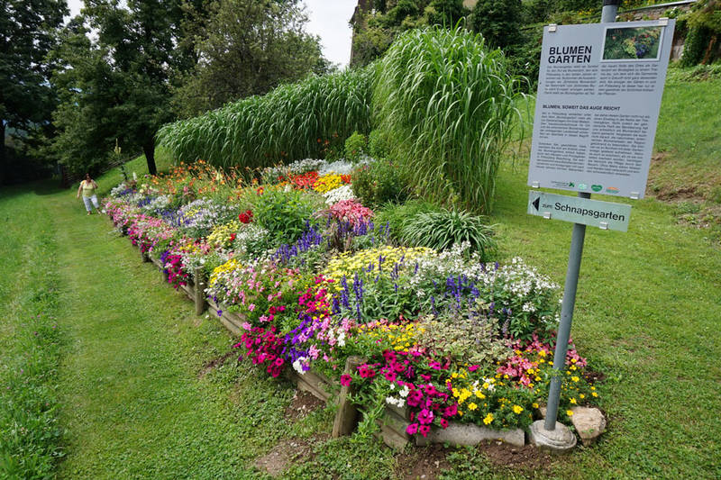 Theme garden at the Pöllauberg church