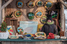 Handmade decorations at the Moarhofhechtl