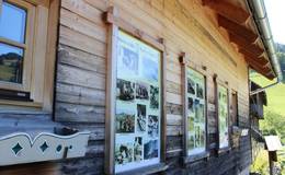 Display boards along the way