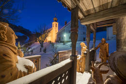 Christmas crib in the Gasen