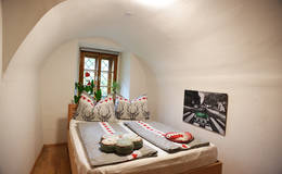 Bedroom in the Raabklamm vacation apartment