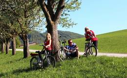 Cycle tour in the nature park