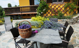 Terrace at the vacation home