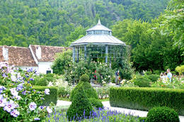 Pavilion in Herberstein Castle Gardens