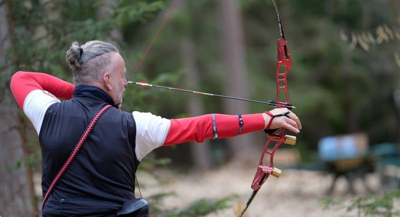 Archery in the nature park Almenland