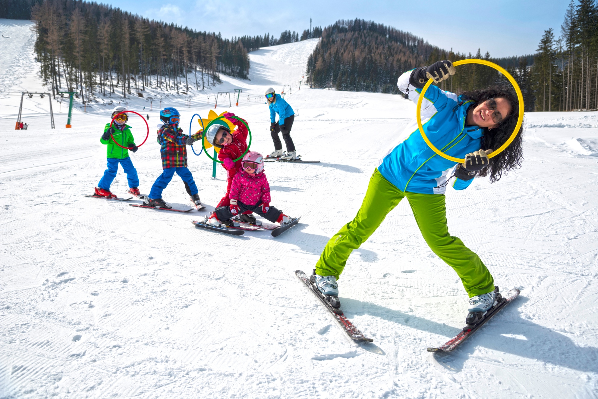 Children's ski course