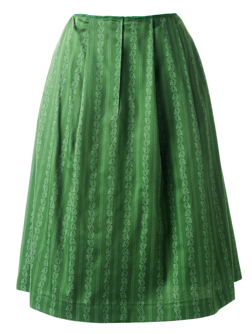 Almenland Dirndl, smock in green