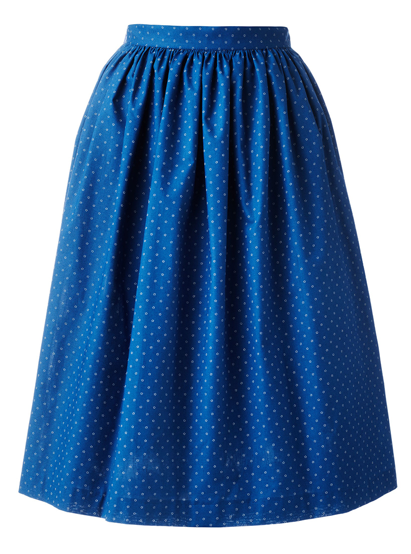 Almenland Dirndl, apron in dark blue