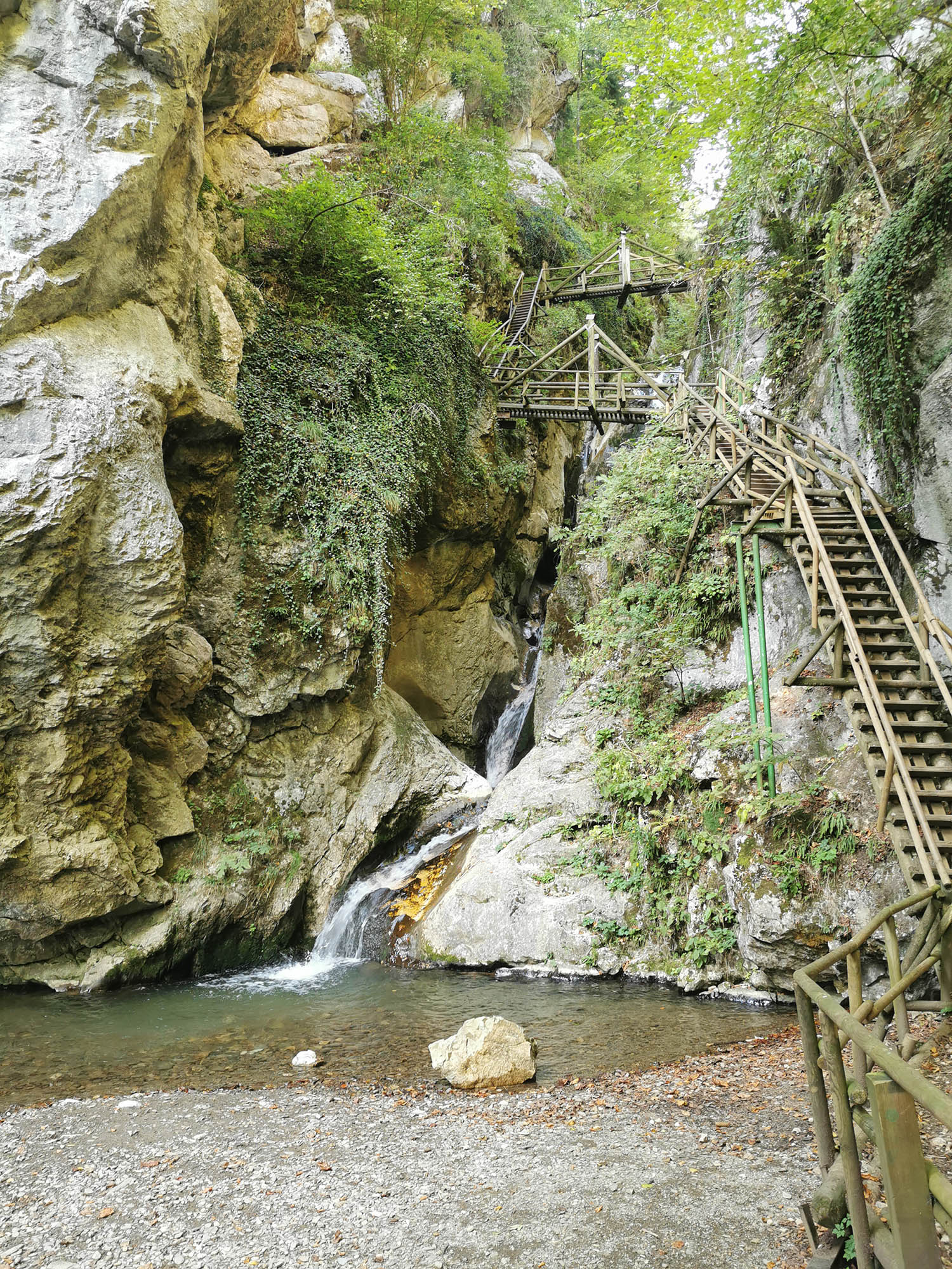 Kesselfall gorge in Semriach