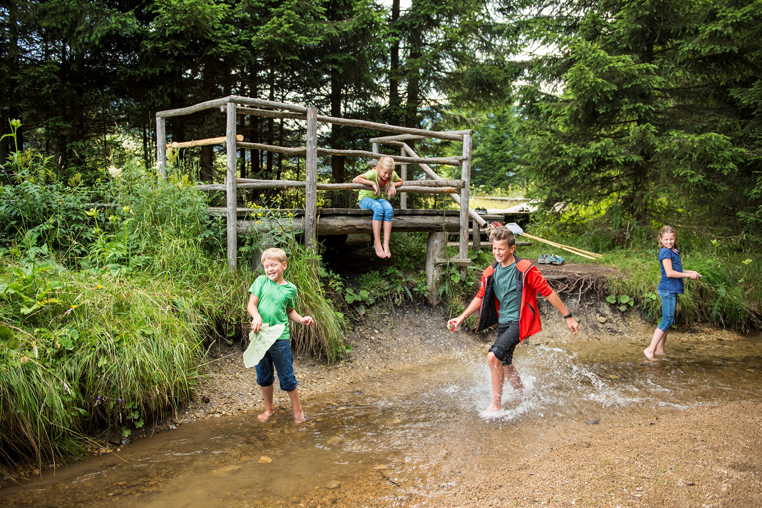 Children in the Mixnitzbach