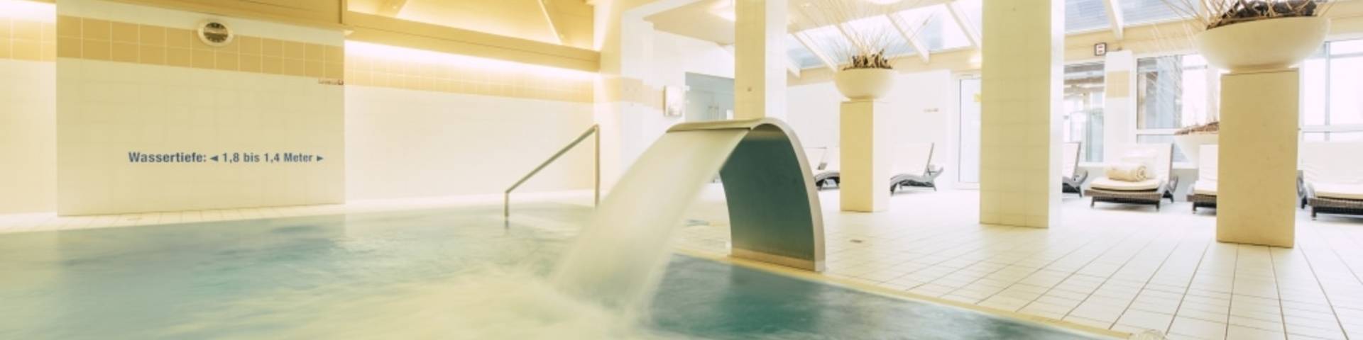 Indoor pool at the Vital Hotel Styria