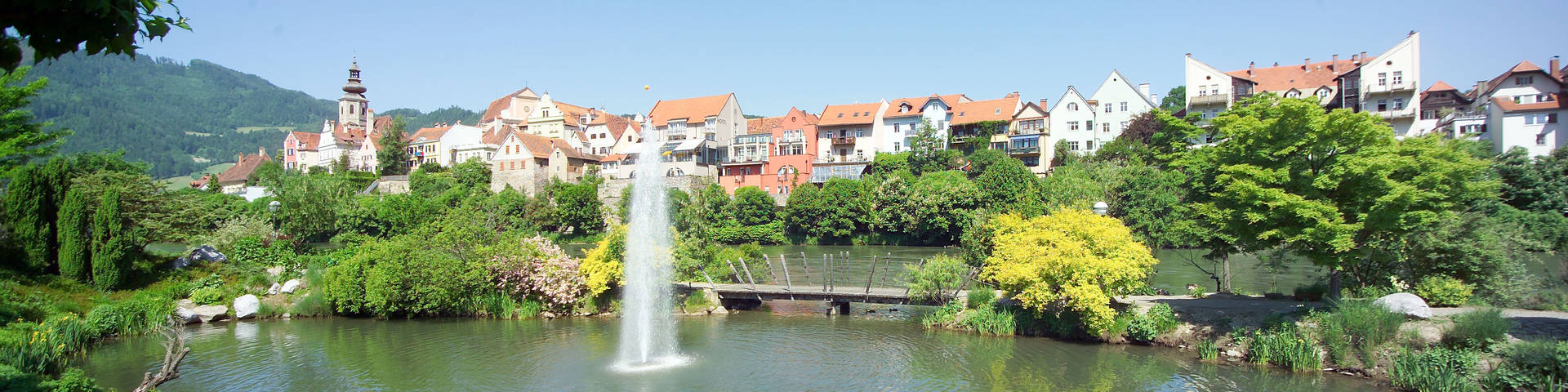 Panoramic view of Frohnleiten