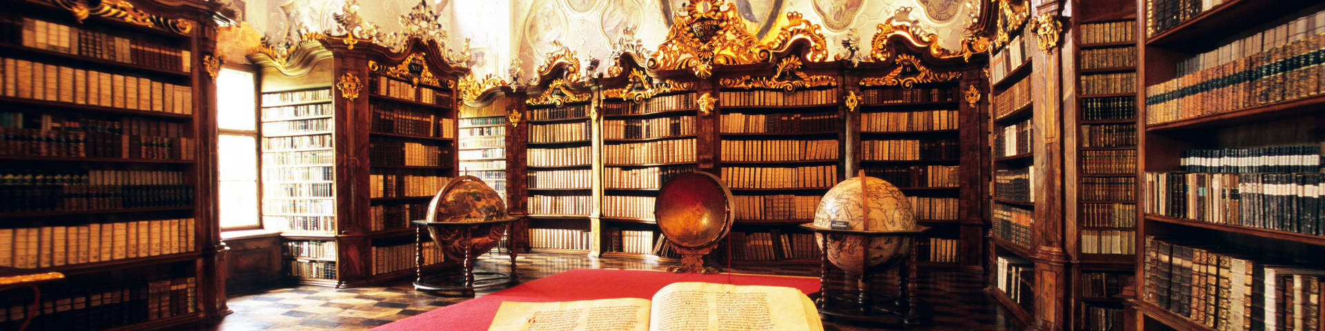 Abbey library at Vorau Abbey (c) Gery Wolf