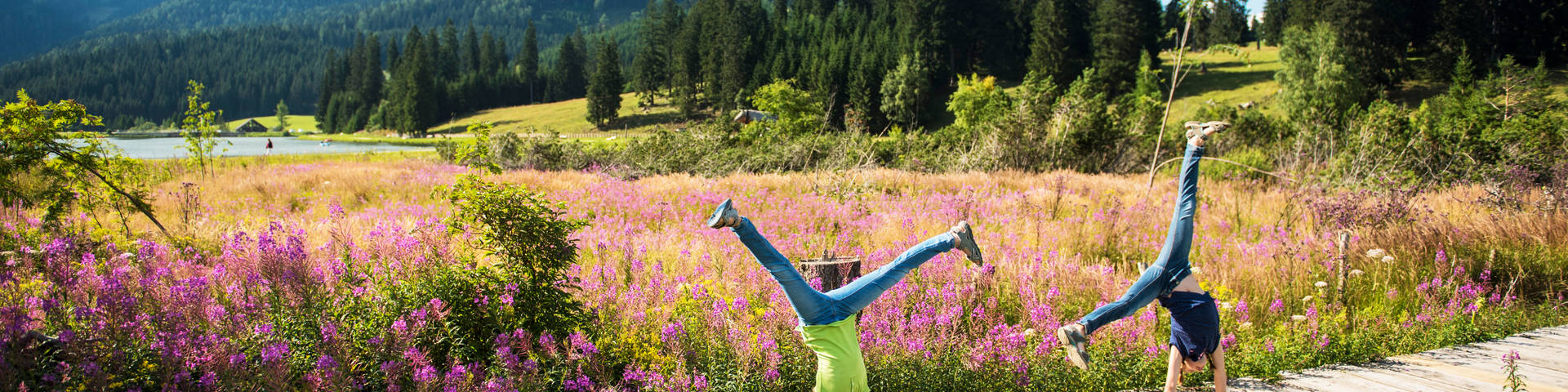 Hiking in spring and summer