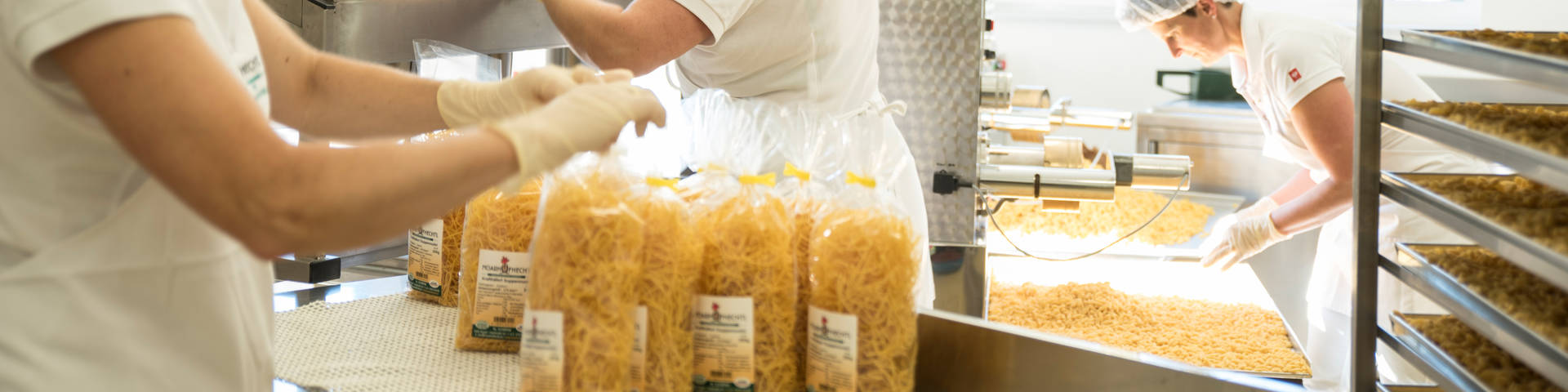 Pasta production at the Moarhofhechtl