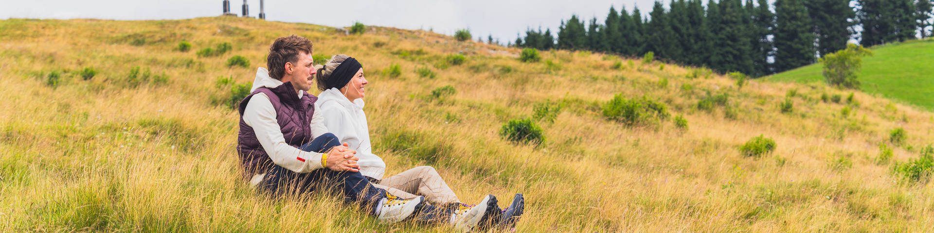 Autumn hiking